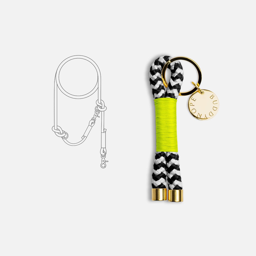 <i>Führleine verstellbar</i> Zebra x Lemon