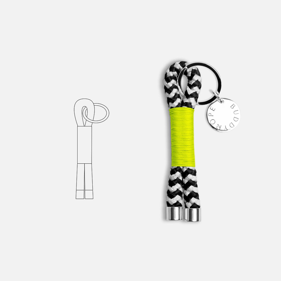 <i>Schlüsselanhänger</i> Zebra x Lemon