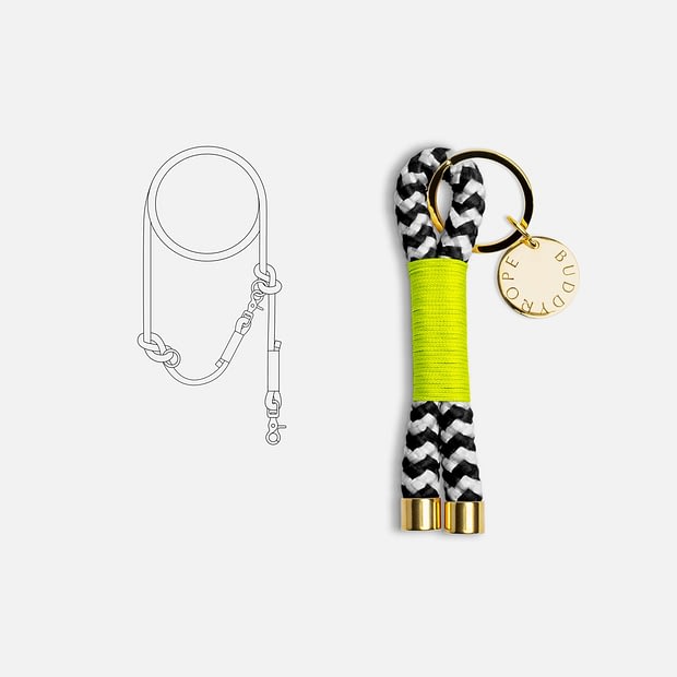 <i>Führleine verstellbar</i> Zebra x Lemon