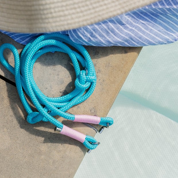 <i>Halsband fix</i> Turquoise x Rose – Bild 2